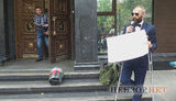 "Юро! Стеж за Ірою": журналісти протестували біля стін ГПУ через ситуацію з доступом до телефона Седлецької. ВІДЕО+ФОТОрепортаж