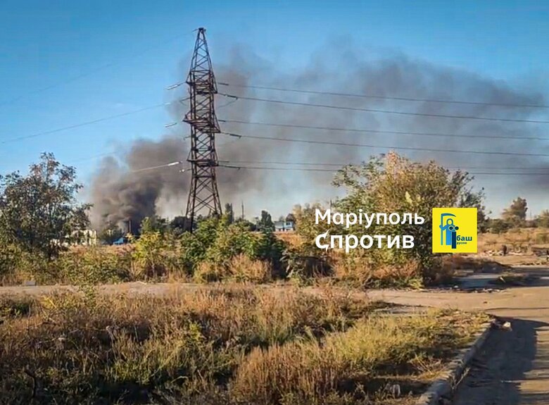 В окупованому Маріуполі партизани знешкодили склад інженерних військ росіян 01