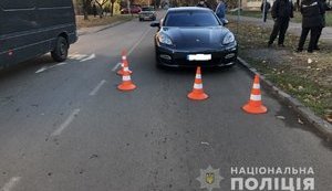Porsche сбил в Ужгороде 12-летнюю девочку