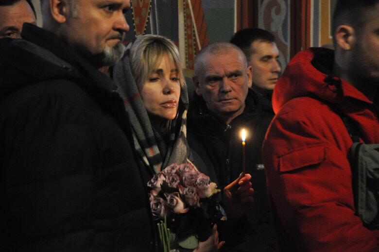Із загиблим українським воїном Денисом Галушком попрощалися у Києві 35