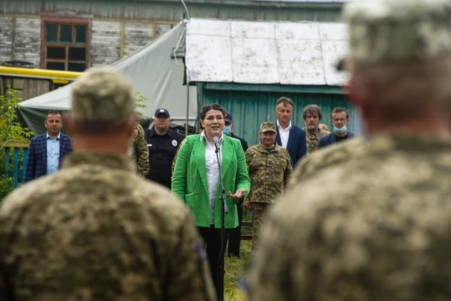 Сенсаційно висока явка резервістів - понад 100%! - голова Чернігівської ОДА, дружина головнокомандувача ЗСУ Ганна Коваленко дала оцінку маневрам зборів бригади ТРО 02