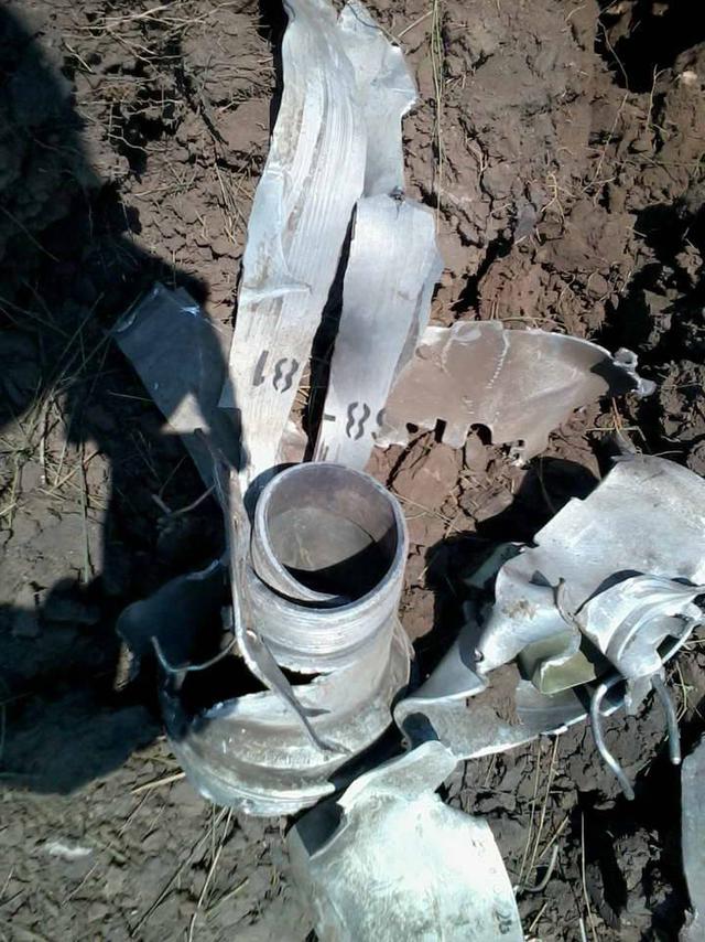 обстрел донбасс снаряд град