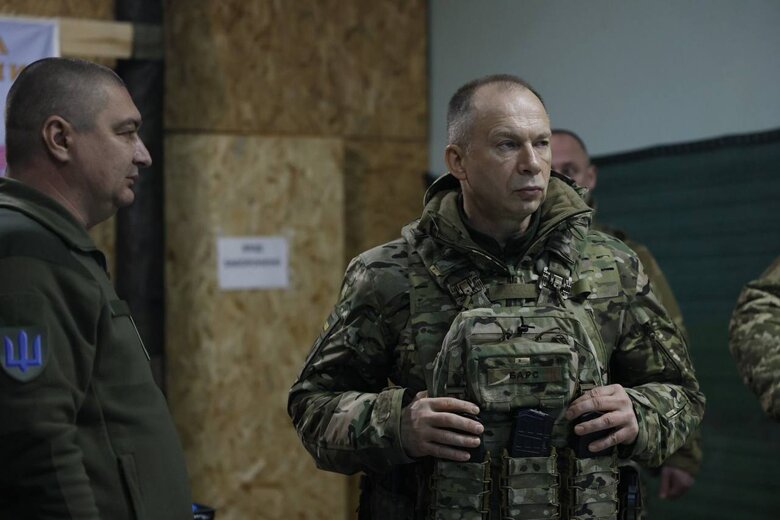 Сирський на Бахмутському напрямку 8 лютого