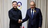 Президент України Володимир Зеленський і прем’єр-міністр Вірменії Нікол Пашинян