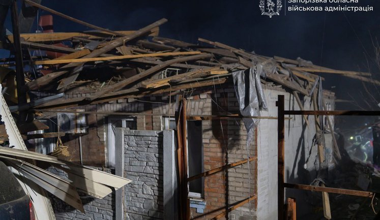 Доба на Запоріжжі: під ударами понад 20 населених пунктів, загинула людина, четверо поранених. ФОТО
