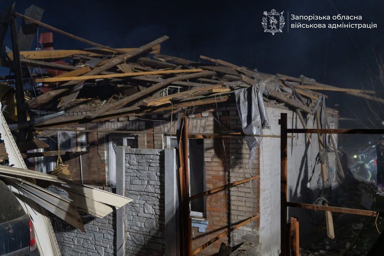 обстрел Запорожской области