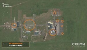 Последствия удара по российской РЛС "Воронеж-М"