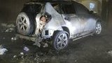 У жены депутата Партии регионов сожгли машину. ФОТО