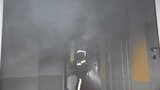 В центре Одессы на 24-м этаже жилого дома вспыхнул пожар: эвакуировали 55 человек, - ГСЧС. ФОТОрепортаж