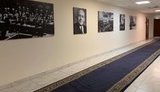 Стіну прокуратури АРК прикрасили зображеннями Нюрнберзького процесу і Міжнародного трибуналу щодо Югославії. Залишили місце для процесу над РФ. ФОТО