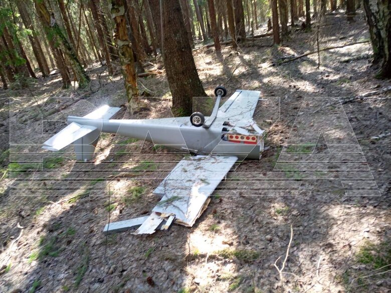 В Подмосковье упал беспилотник с 17 килограммами взрывчатки 01