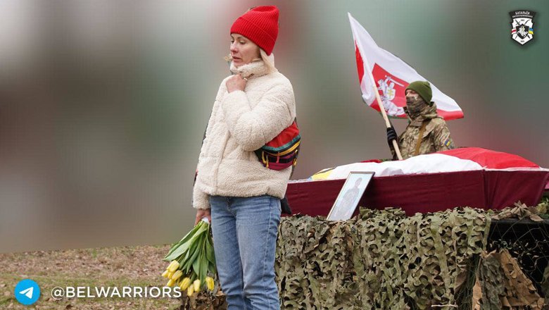 Белоруса Илью Хренова (Литвина), защищавшего Украину от вражеского нашествия, провели в последний путь 10