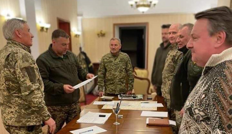 Судьи Верховного и Конституционного Суда присоединились к составу боевого подразделения "Мрія". ФОТО