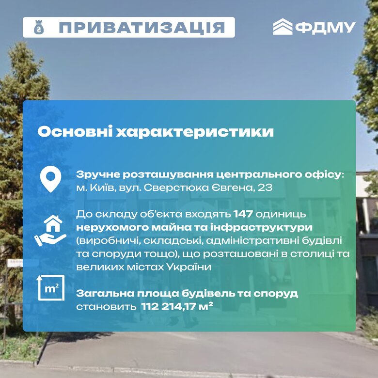 Фонд держмайна виставив на аукціон компанію "Укрбуд"