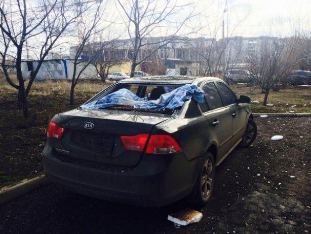 донецк обстрел