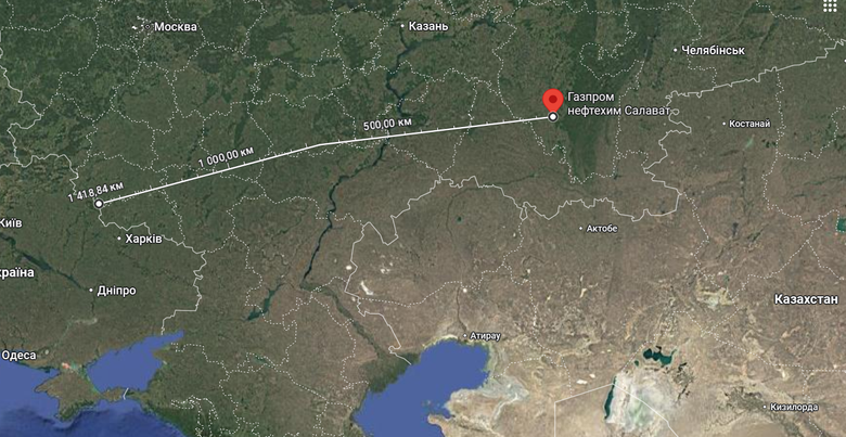 Дрони атакували об’єкт Газпрому в Башкортостані
