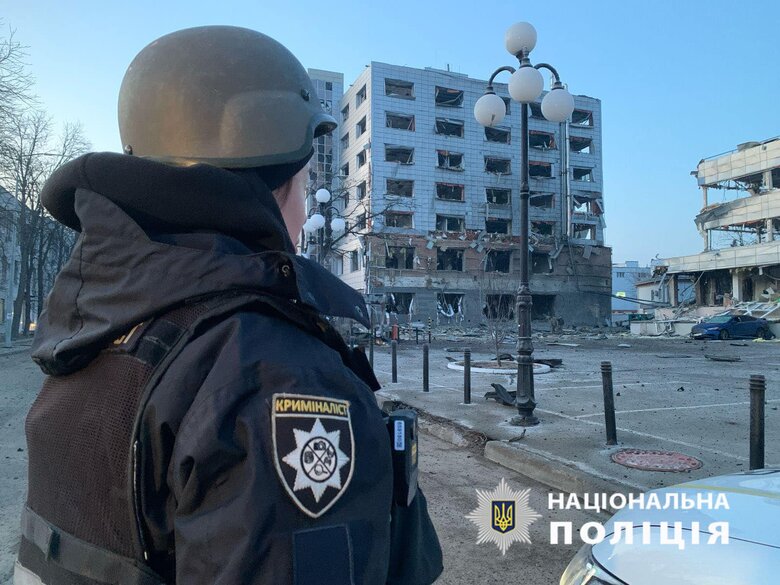 наслідки удура по Києву 1 лютого 2025 року