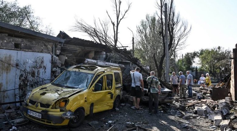 Обстріл Запоріжжя