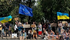 митинг у здания Верховной Рады 19 августа