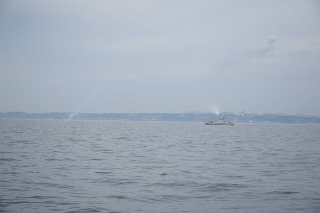 ВМС випробували новий артилерійський катер, - Міноборони 07