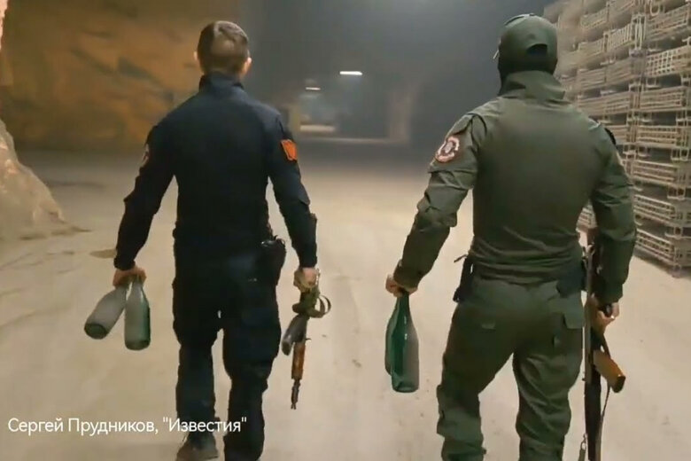 Терористи Вагнера облаштували базу в підземеллі заводу шампанських вин у Бахмуті 04