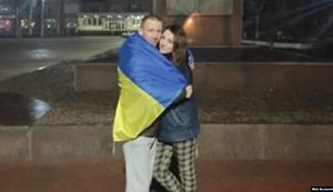 Бывшие пленники террористов Воронина и Симиренко сыграли свадьбу