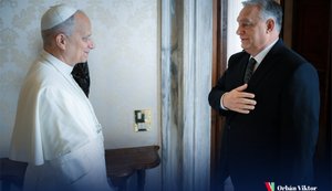 Орбан обговорив з Папою Римським "антивоєнні зусилля" Угорщини щодо завершення війни в Україні. ФОТО