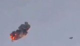 Пілот F-16 Повітряних сил перехопив та знищив російську "Герань-5" у небі над Київщиною. ВIДЕО