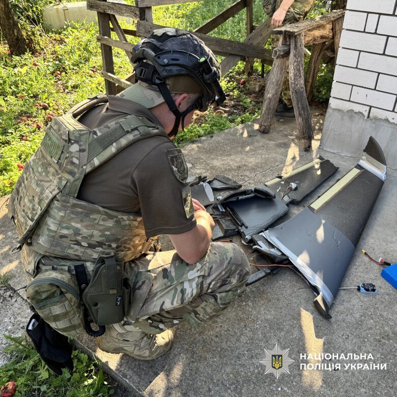 Вибухотехніки поліції Харківщини знешкодили ворожий безпілотник