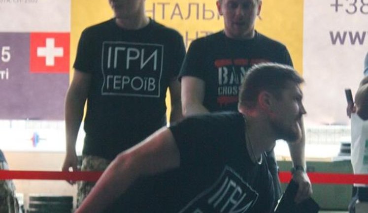 Ukrainian soldiers that lost limbs in ATO area competed in CrossFit. PHOTOS