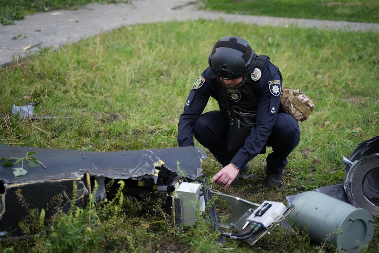 Shahed crashed in a Kharkiv park and did not explode. What is known