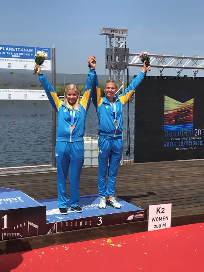 Украинцы завоевали серебро и бронзу на чемпионате мира по гребле 01