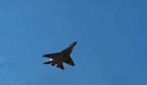 Кадри перехоплення українською авіацією російських "Гераней" над Одещиною. ВIДЕО