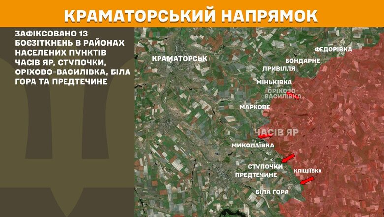 Ситуація на фронті на ранок 18 липня