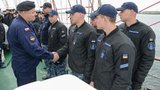 Шестеро украинских курсантов проходят практику на учебном корабле ВМС Польши ORP Iskra. ФОТОрепортаж