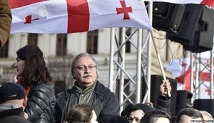 Акція протесту опозиції в Тбілісі: мітингувальники не визнають результатів президентських виборів