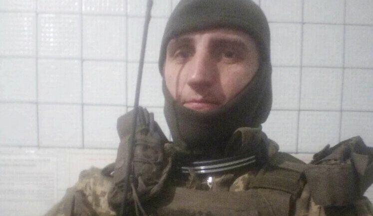 Ukrainian soldier and artist Kyrylo Hrynov killed in action. PHOTO