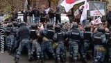 Хроника 11 октября: Столкновения милиции и демонстрантов. ВИДЕО.