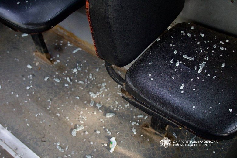 Последствия утренней атаки на Днепр.