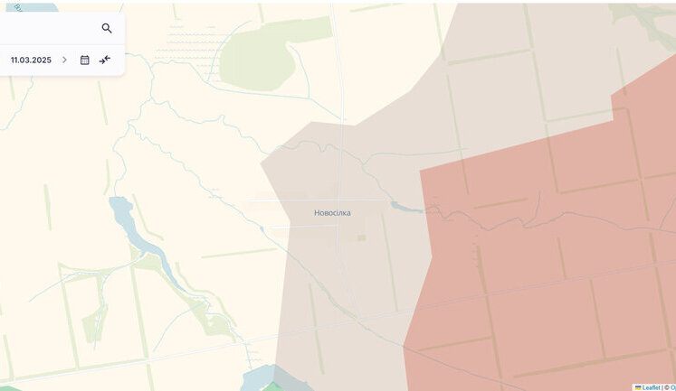 Ukrainian defence forces push back enemy near Novosilka, Russian troops advance in Kursk region - DeepState. MAP