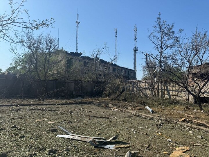 Удар по Константиновке