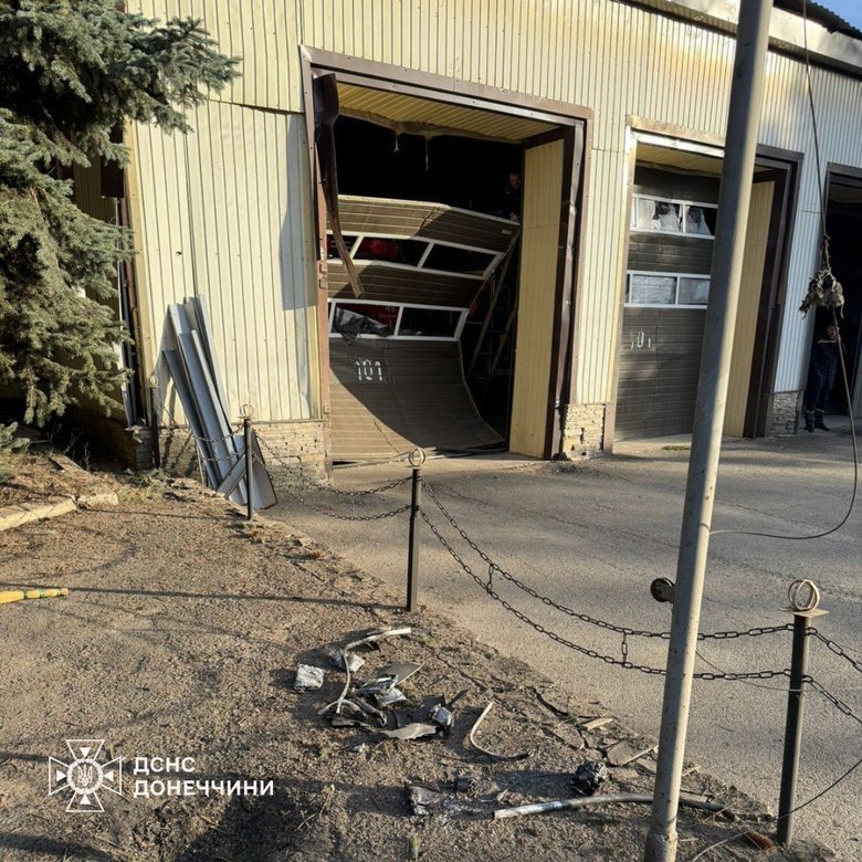 Attack on rescuers in Druzhkivka