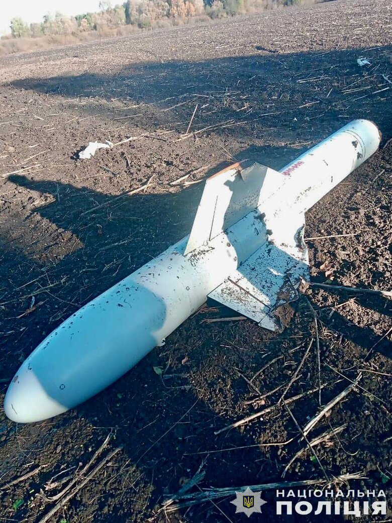 На Чернігівщини виявили нерозірвану крилату ракету