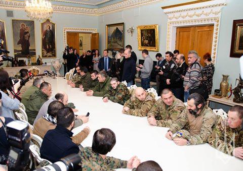 ато воины грузии