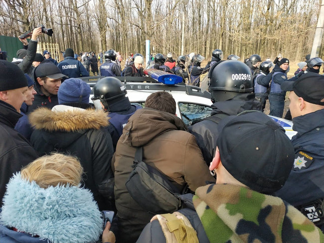 Руководителя одесского Автомайдана Устименко задержали на акции протеста против застройки парка 09