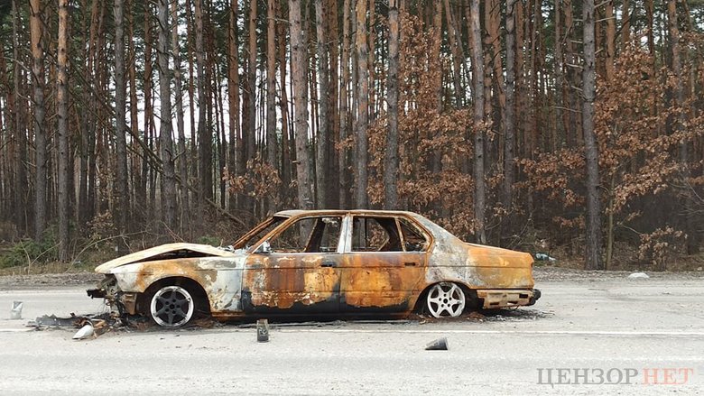 Братские могилы, расстрелянные авто, разграбленные магазины и разрушенные дома: последствия российской оккупации Бучи и Ирпеня 03