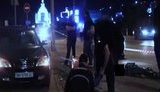 Парня с перерезанным горлом выбросили из машины на Окружной дороге в Киеве. ВИДЕО+ФОТОрепортаж