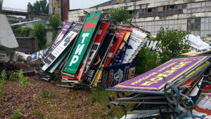 В Киеве в августе убрали более 1,5 тысячи рекламных конструкций