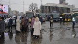 На день Соборности к Януковичу согнали массовку из бюджетников. ФОТО