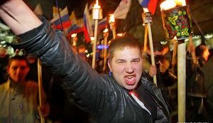 Русские националисты призвали "прогнать, смести раз и навсегда" Евромайдан. ФОТОрепортаж